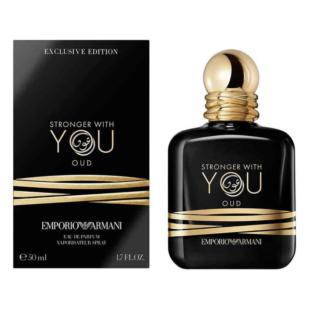 Armani - Stronger With You Oud 100ML — perfume de nicho Âmbar/Oriental original e importado na Elite Perfumes Brasil